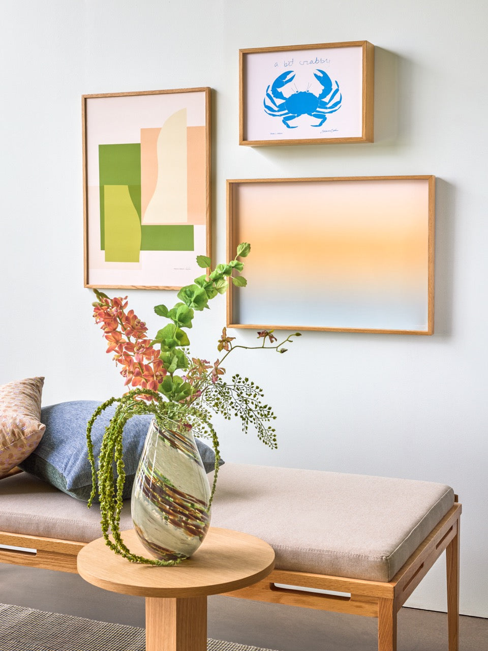 Hübsch x Peléton - Abstract Collage 04 by Karolina Székely