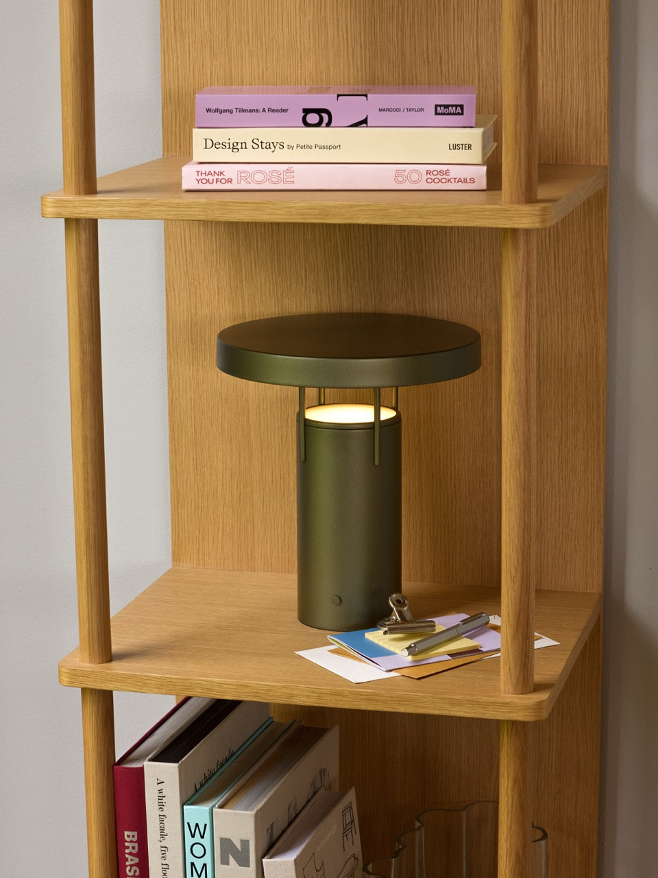 BringMe Transportabel Lampe Mini Metalisk Mørkegrøn