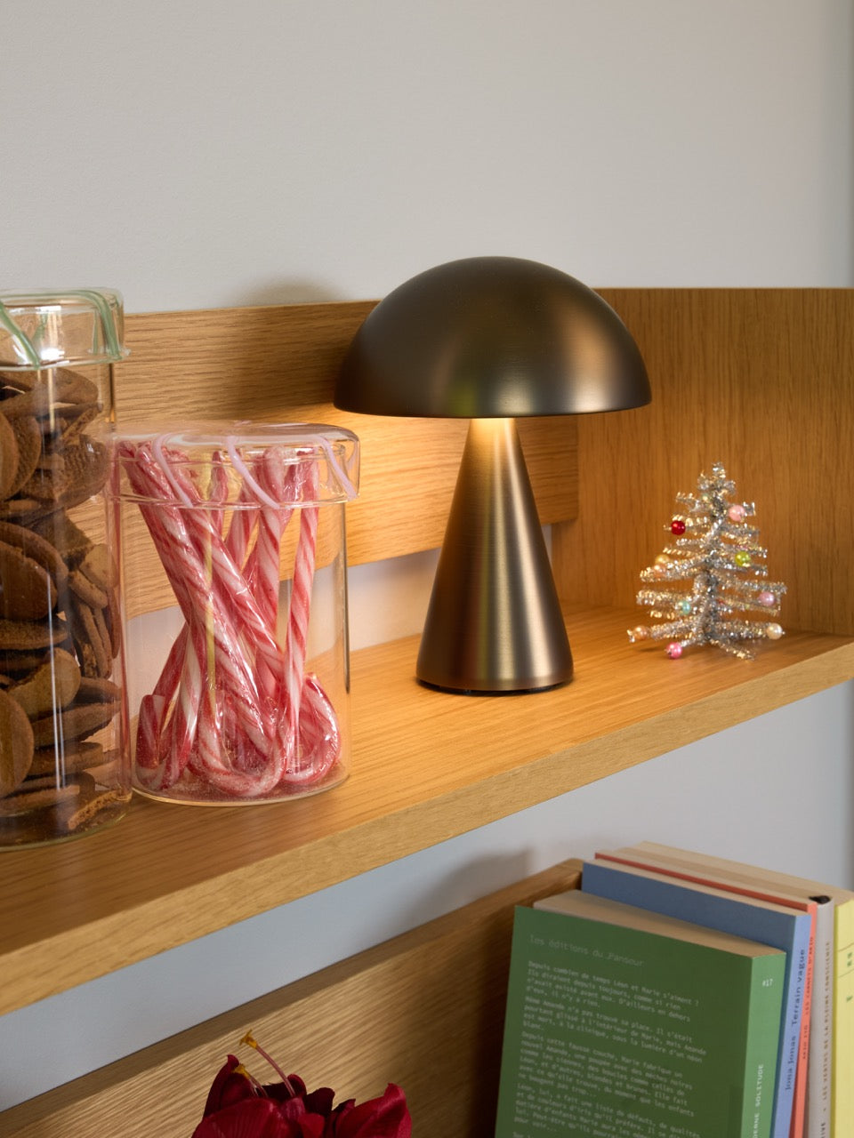 Mush Transportabel Lampe Bruneret Messing