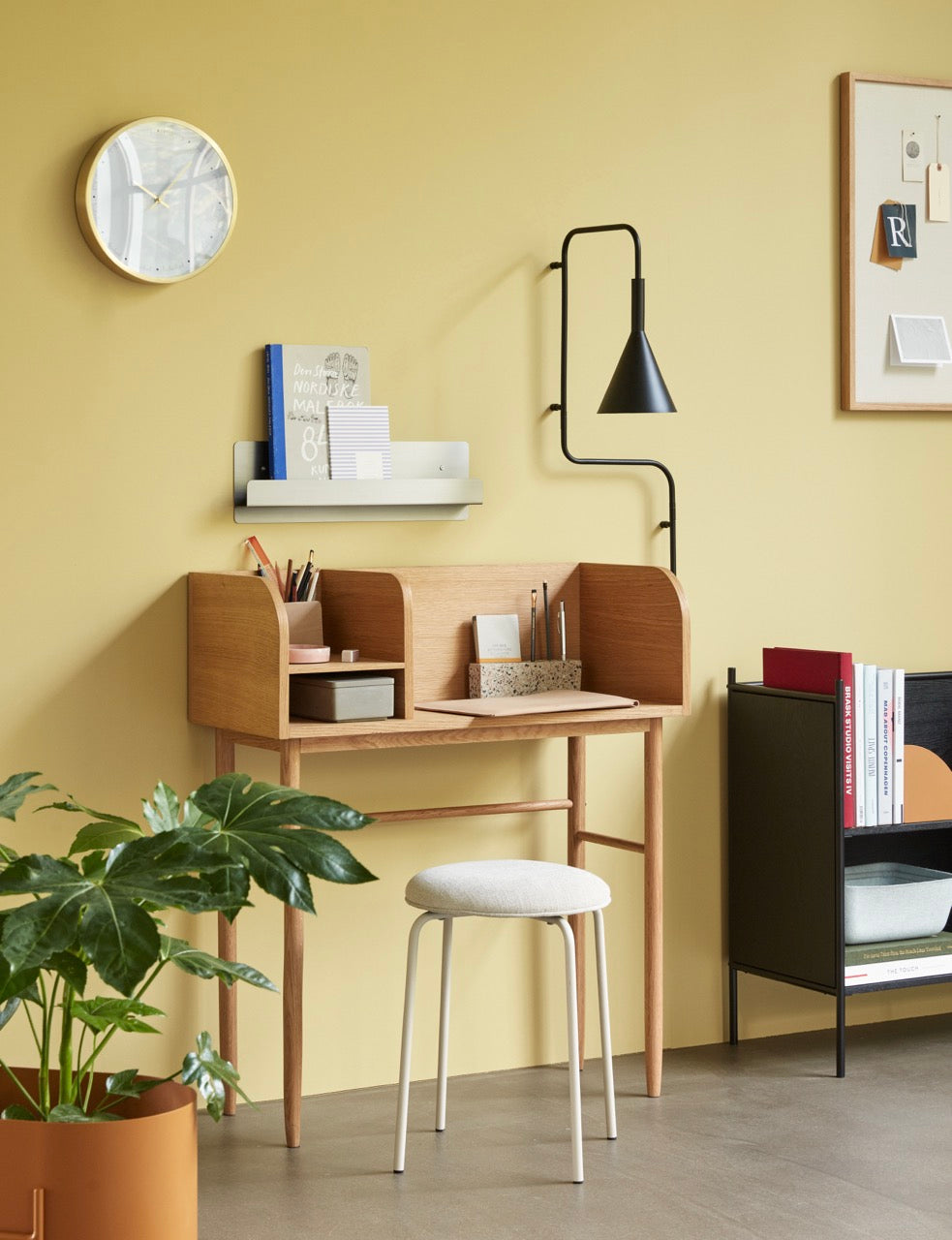 Fold Billedhylde Nikkel (sæt af 2)