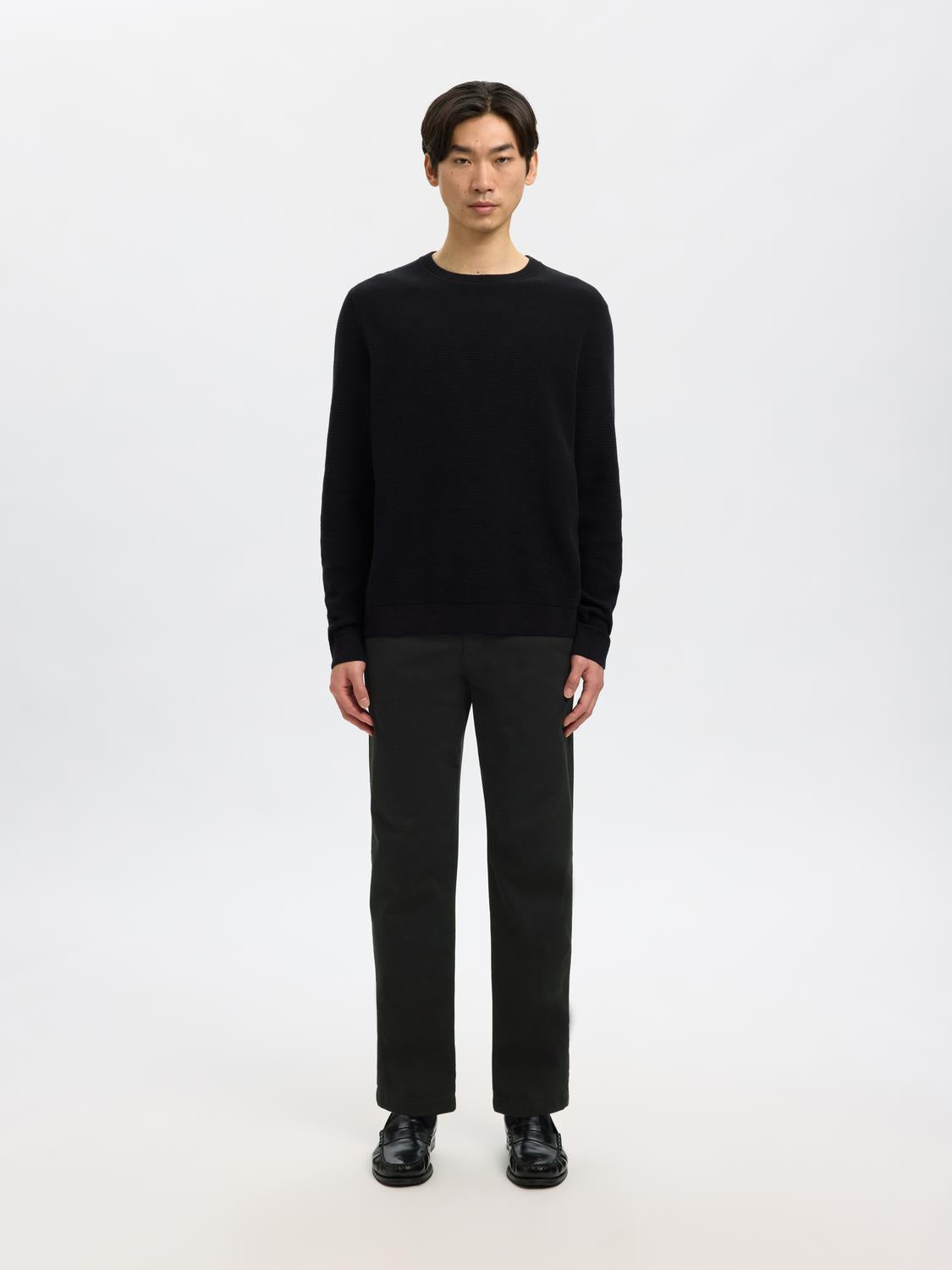 Trousers - Slh196-Straight New Miles Flex Pant Noos -  - Hr Ravn