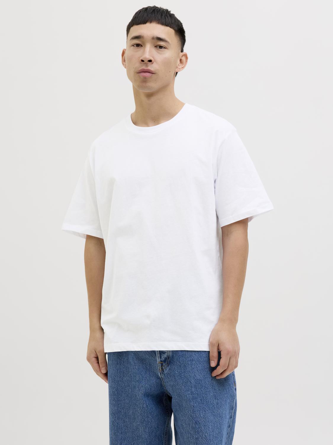 T-shirts - Jjhugo Loose Tee Ss Crew Neck 3Pk Mp -  - Hr Ravn