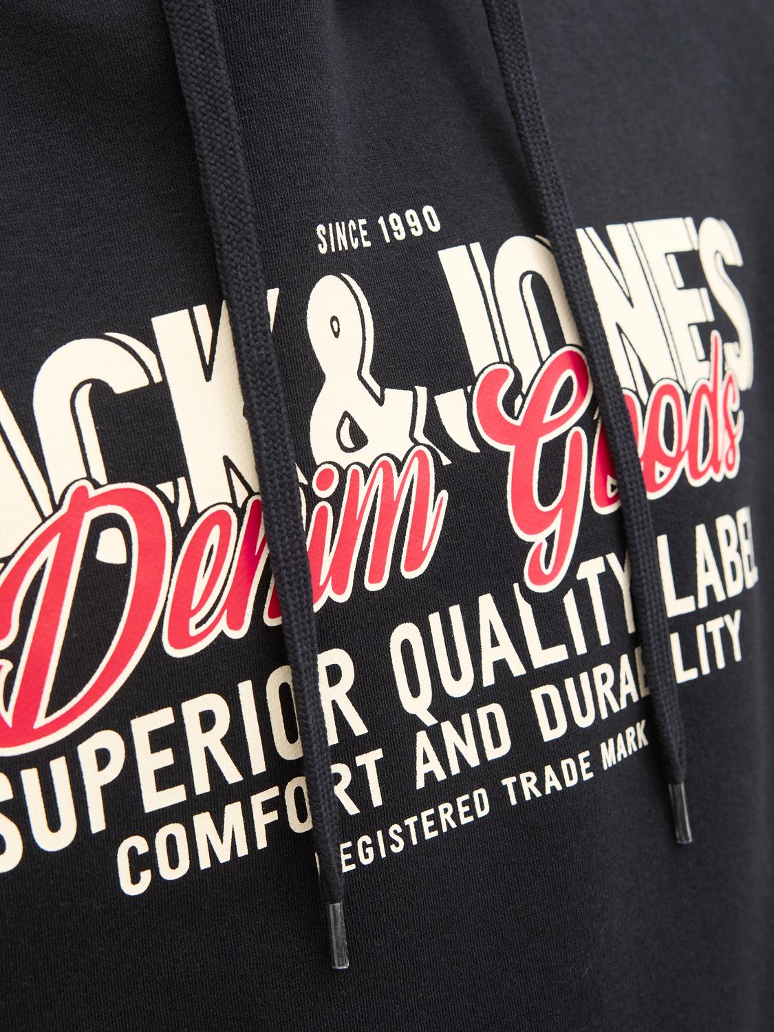 Sweatshirts - Jjelogo Sweat Hood 2 Col 25/26 Noos -  - Hr Ravn