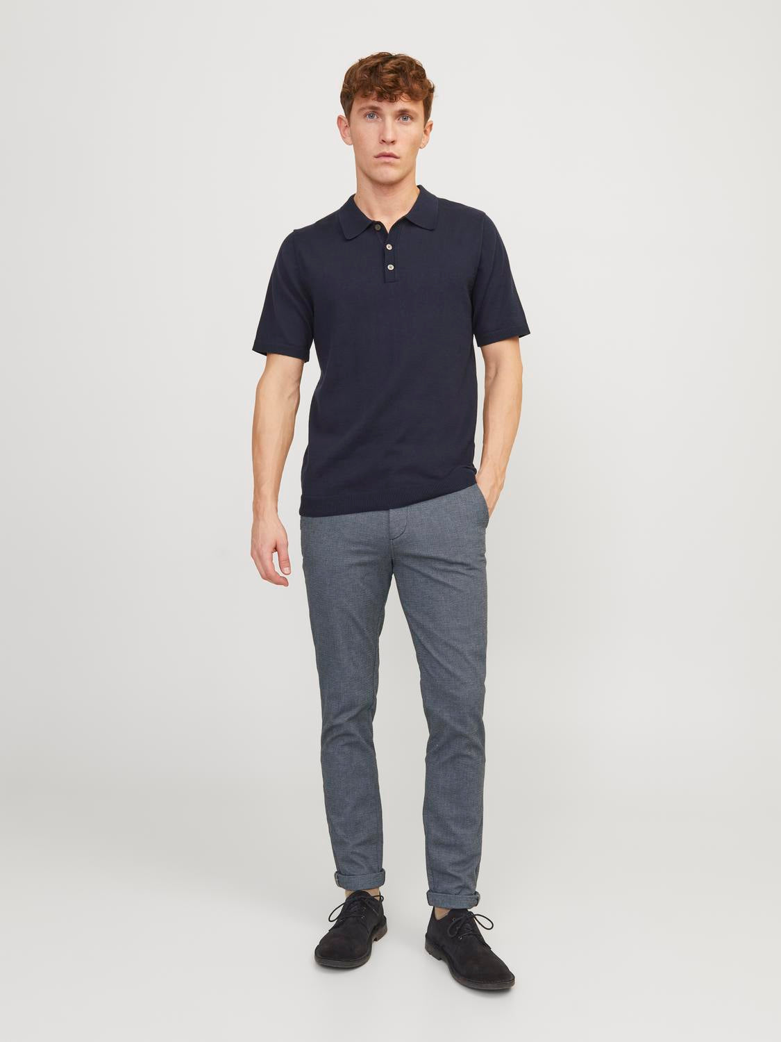 Chinos - Jpstmarco Fury Faded Denim Noos -  - Hr Ravn