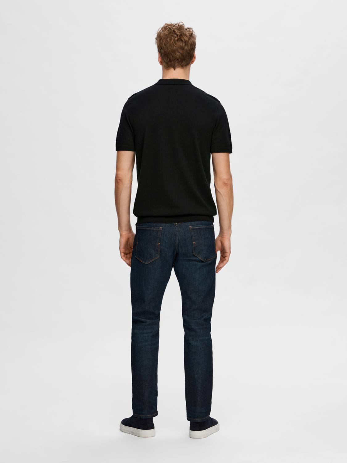 Slhberg Ss Knit Polo Noos