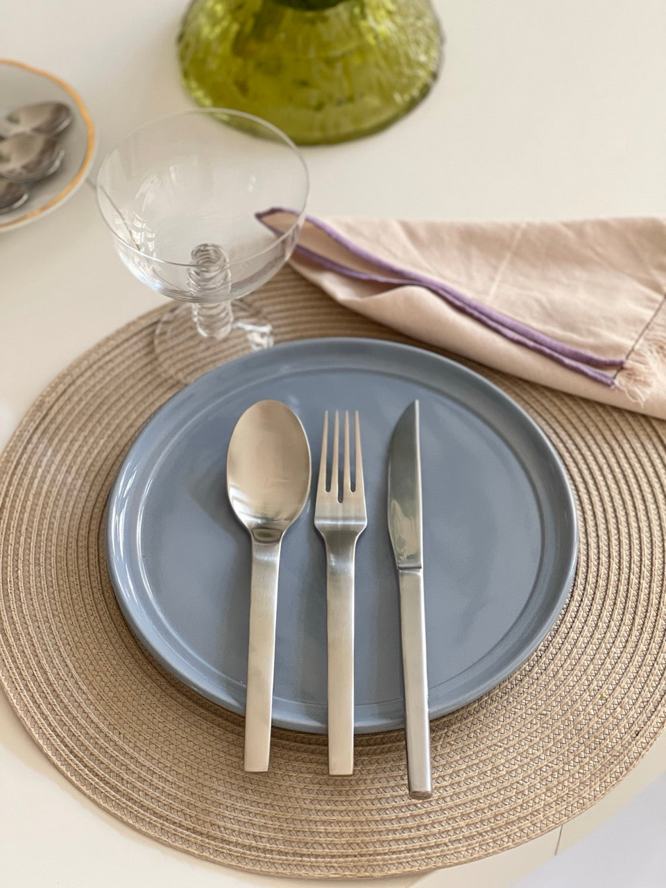 Mano Bestik Brushed (sæt af 16)