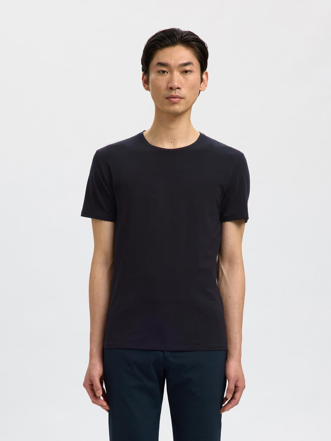 T-SHIRTS - Slhnewpima Ss O-Neck Tee Noos -  - Hr Ravn