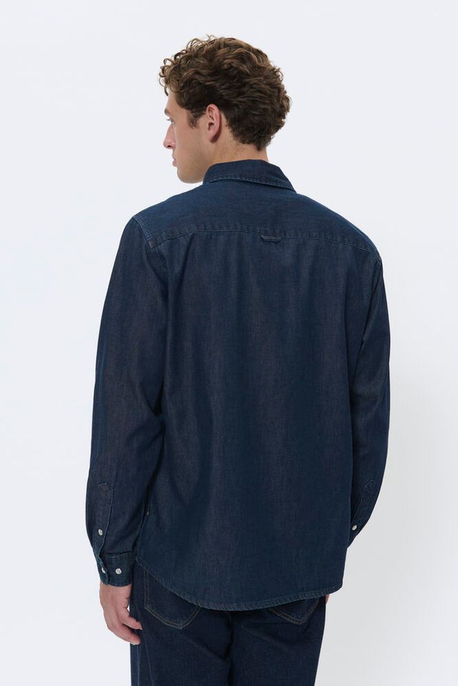 LANGE SKJORTER - MAchristaldo Denim Skjorte -  - Hr Ravn