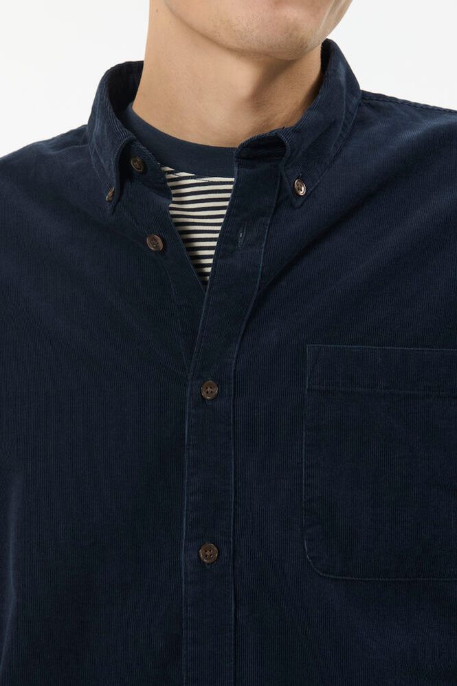 LANGE SKJORTER - Matrostol BD Minifløjls Skjorte -  - Hr Ravn