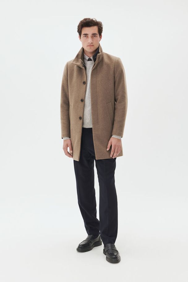 OVERTØJ - Harvey N Wool Coat -  - Hr Ravn