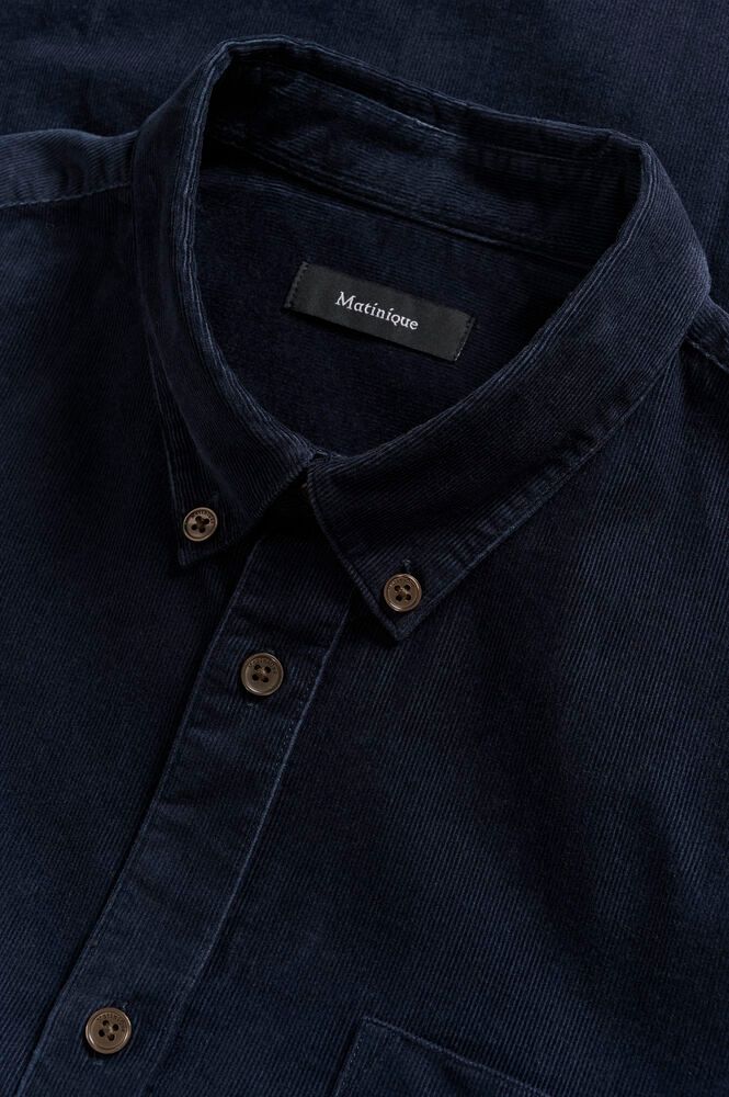 LANGE SKJORTER - Matrostol BD Minifløjls Skjorte -  - Hr Ravn