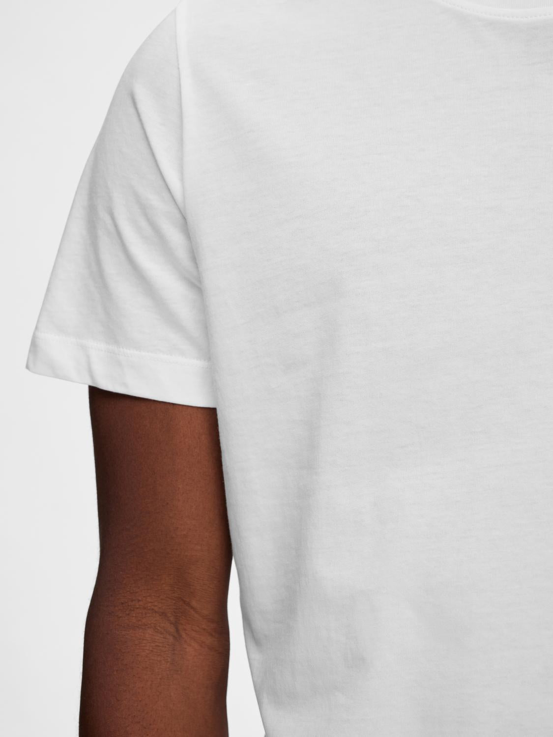 T-shirts - Slhcormac Ss O-Neck Tee 3-Pack Noos -  - Hr Ravn