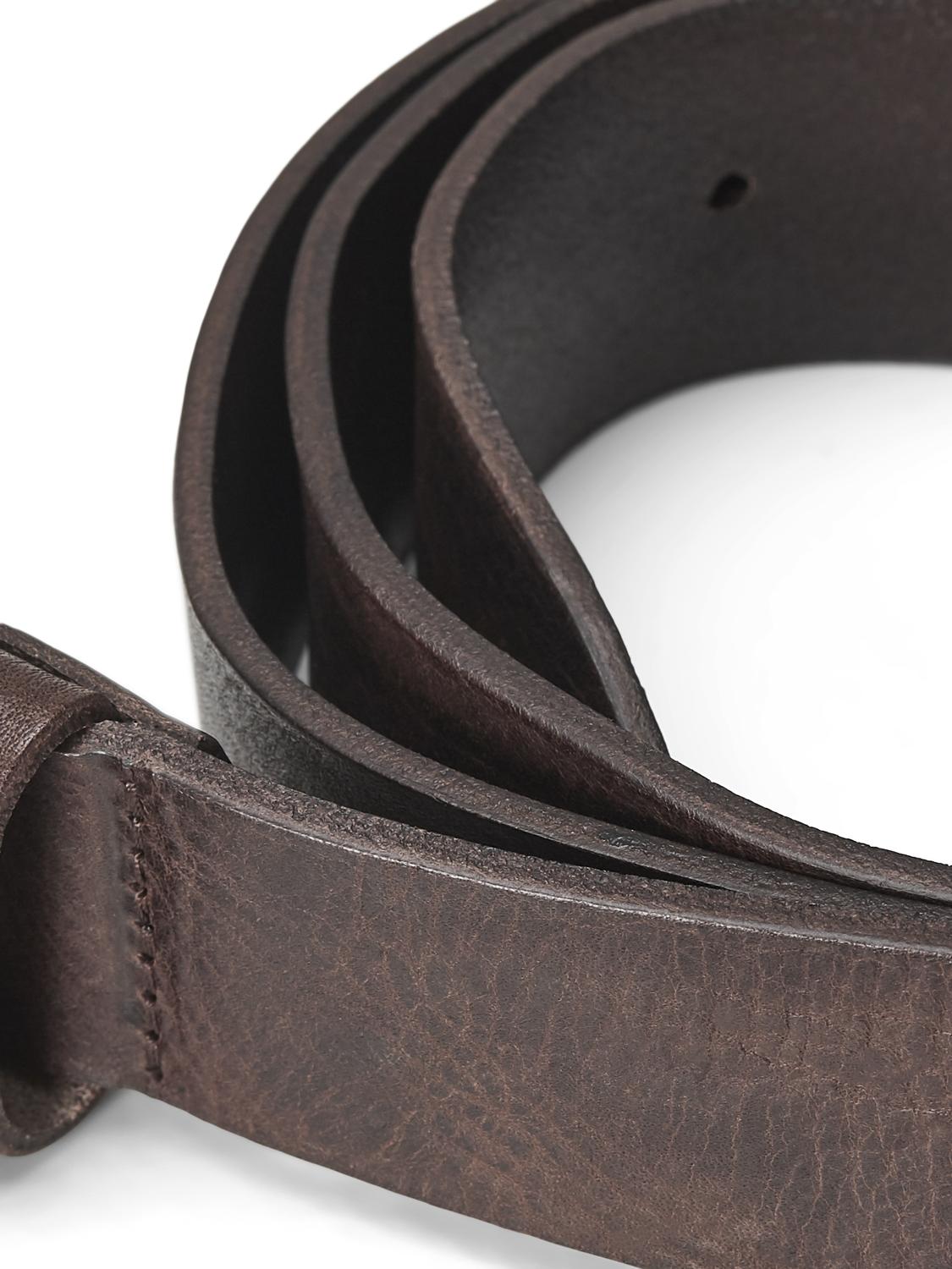 Belts - Jacvictor Leather Belt Noos -  - Hr Ravn