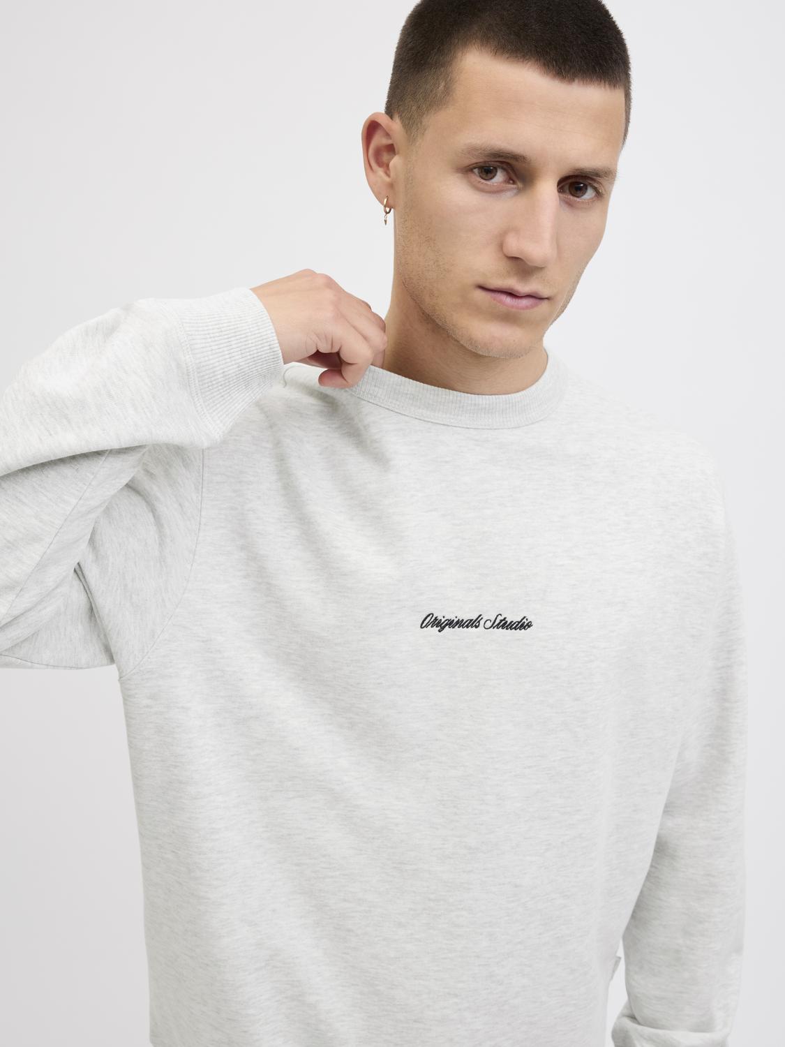 Sweatshirts - Jornorrebro Emb Sweat Crew Noos -  - Hr Ravn