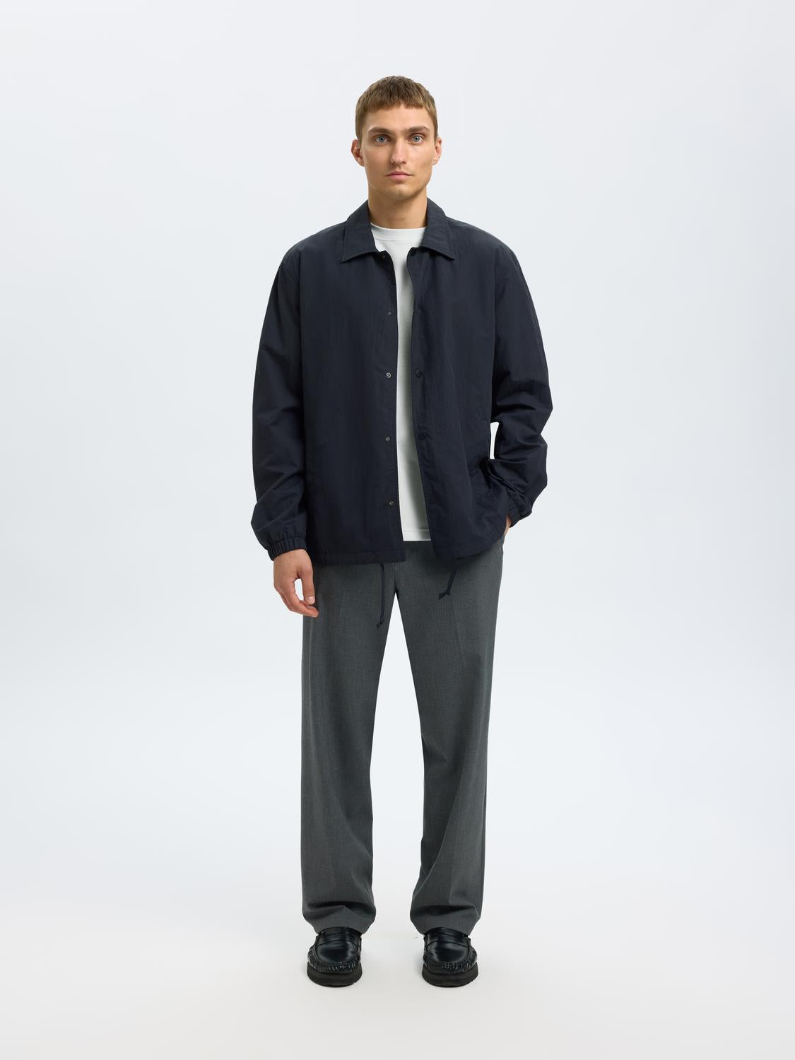 Slhlooseoscar Ss O-Neck Tee Noos