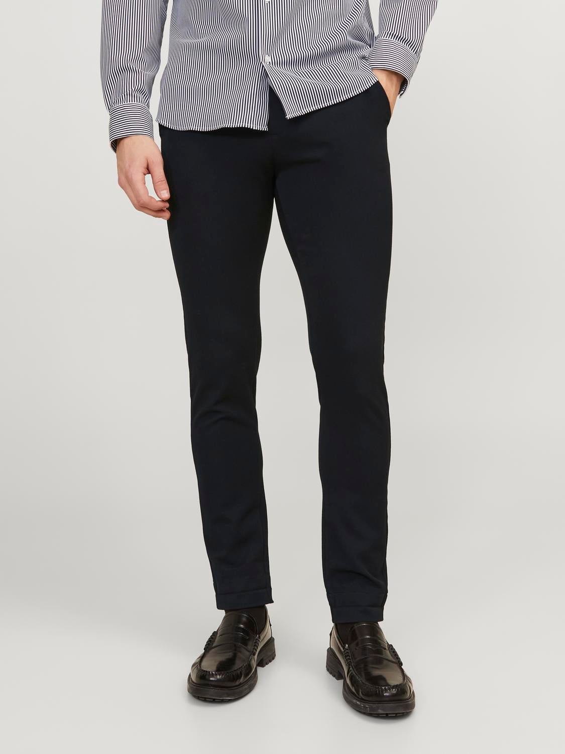 Chinos - Jpstmarco Connor Black Noos -  - Hr Ravn