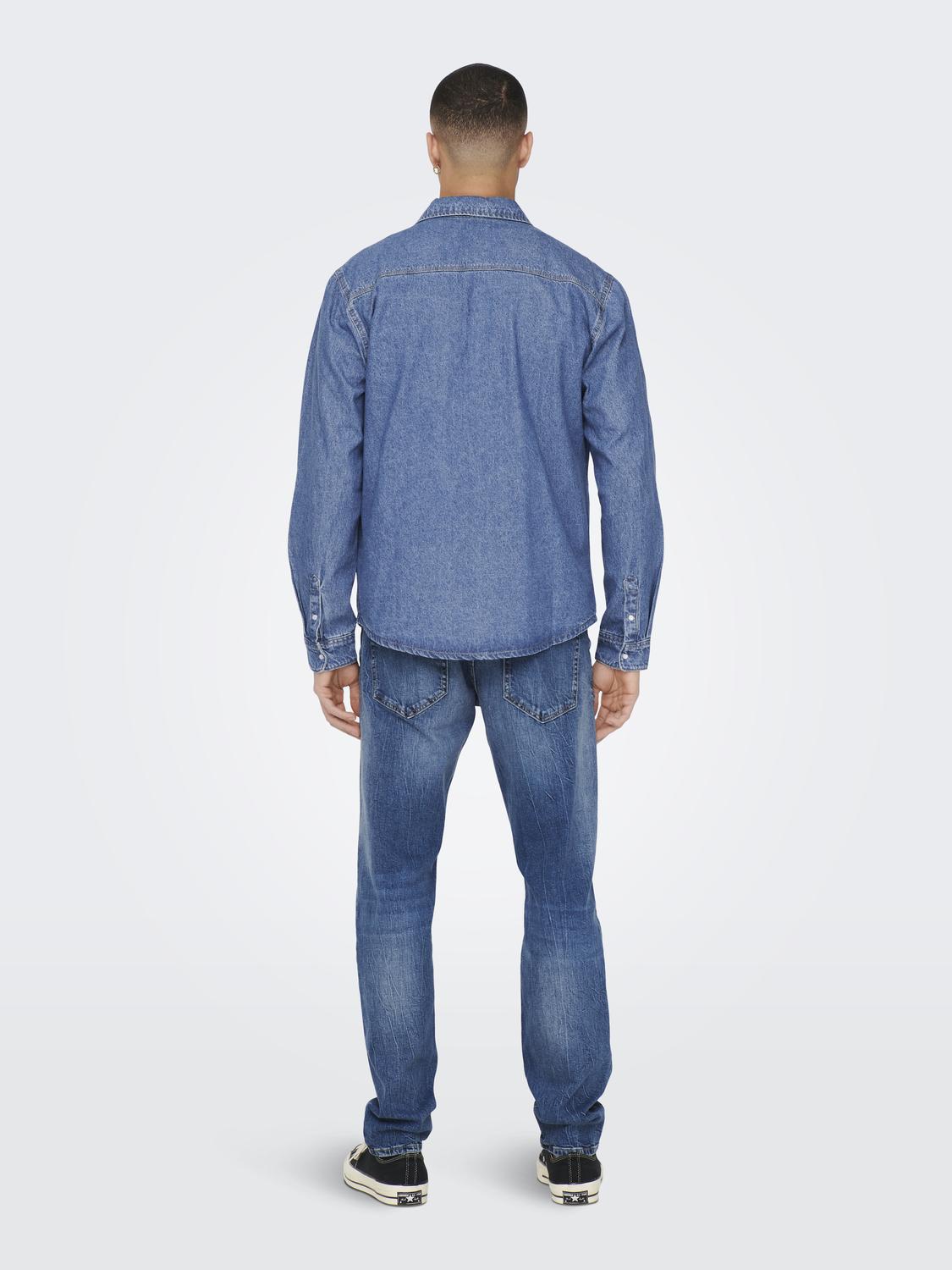 LANGE SKJORTER - Onsbane 3247 Dnm Shirt Noos -  - Hr Ravn