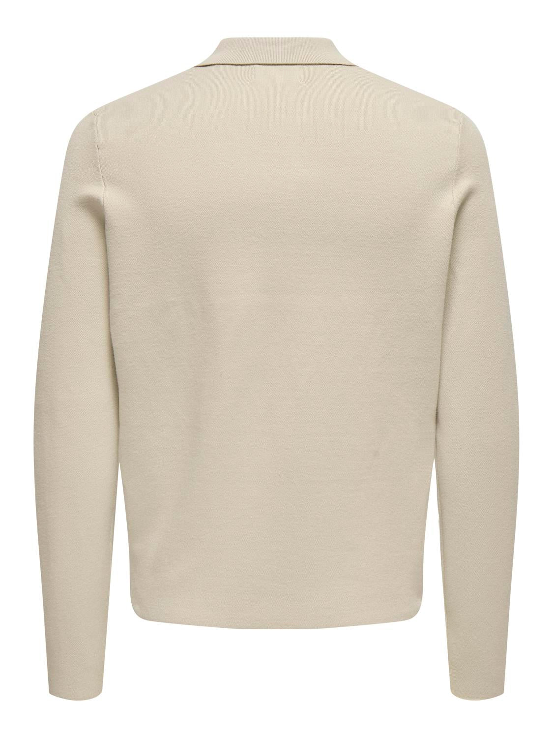 STRIK - Onscooper Reg Ls 12 Half Zip Polo Noos -  - Hr Ravn