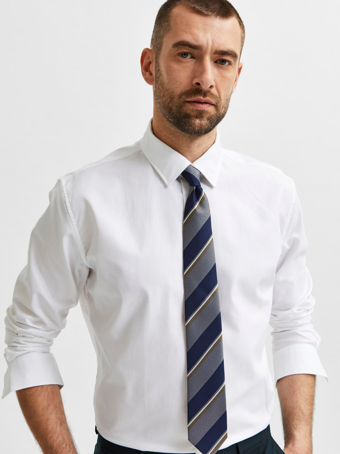 Slhregethan Shirt Ls Classic Noos