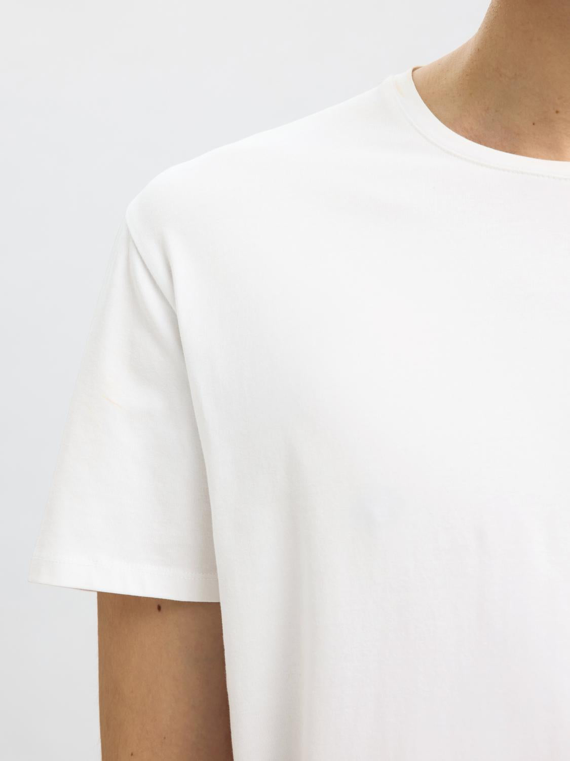 T-SHIRTS - Slhnewpima Ss O-Neck Tee Noos -  - Hr Ravn