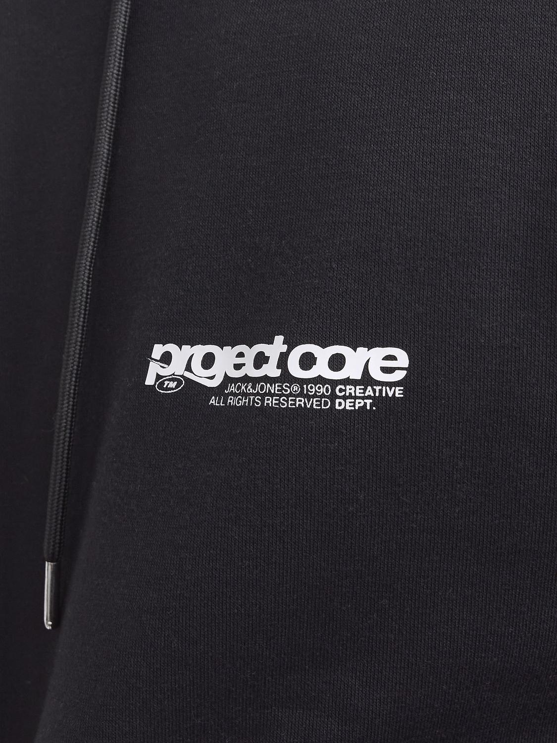 Sweatshirts - Jcounion Print Sweat Hood Noos -  - Hr Ravn