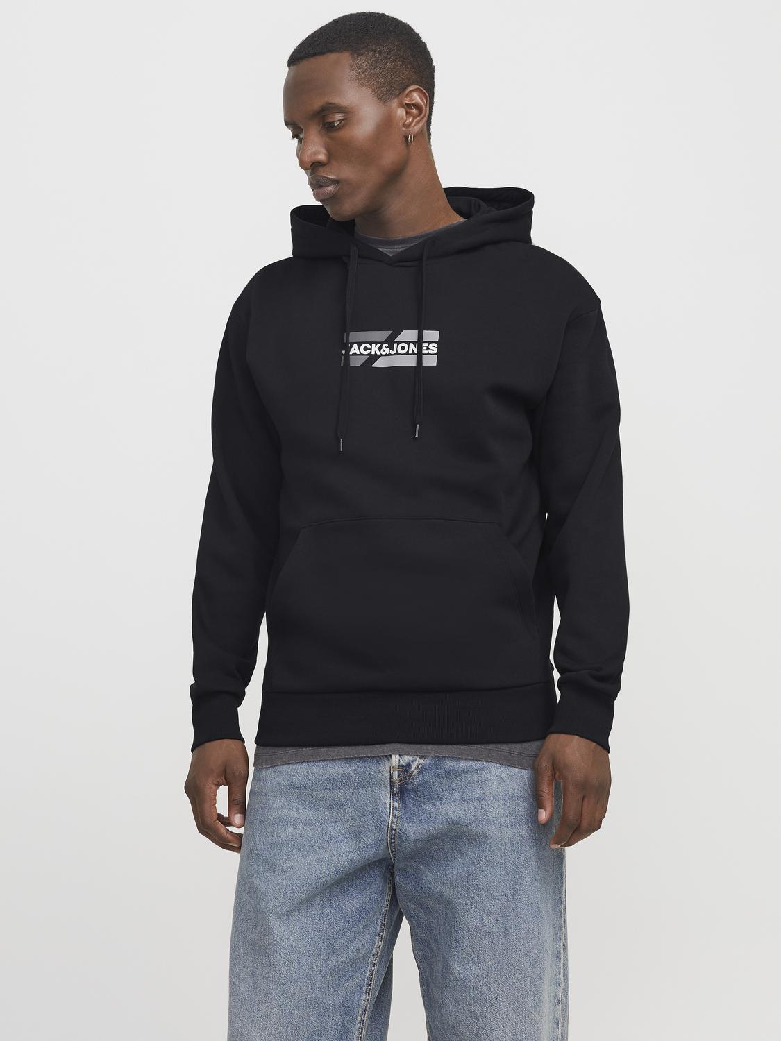 Sweatshirts - Jjcorp Graphic Sweat Hood Ln -  - Hr Ravn
