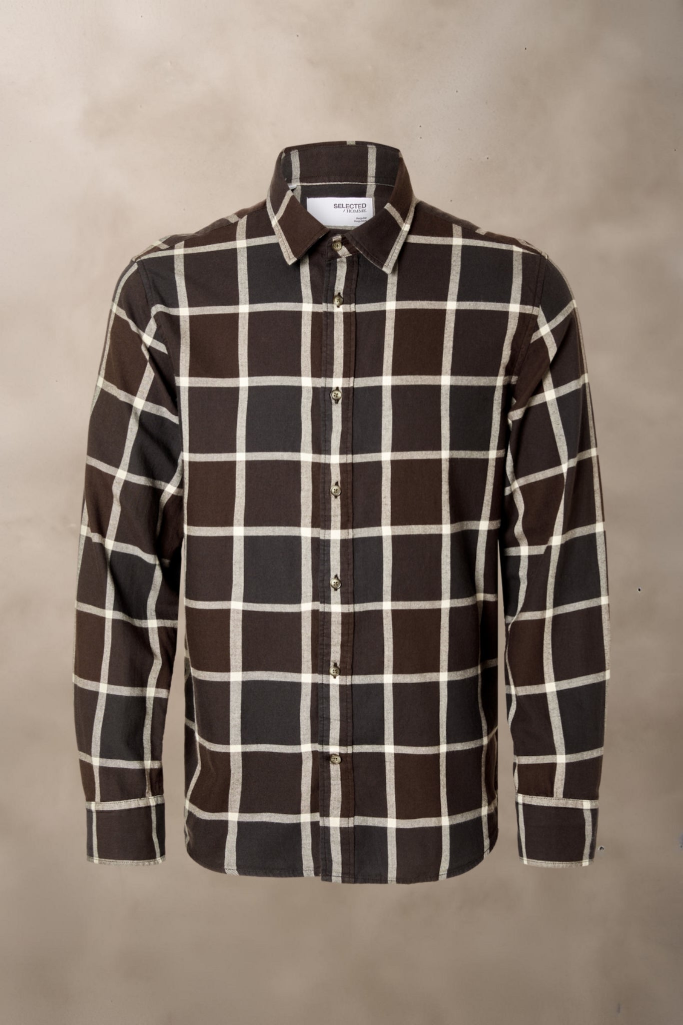 SLHREG-OWEN FLANNEL MIX CHECK SHIRT