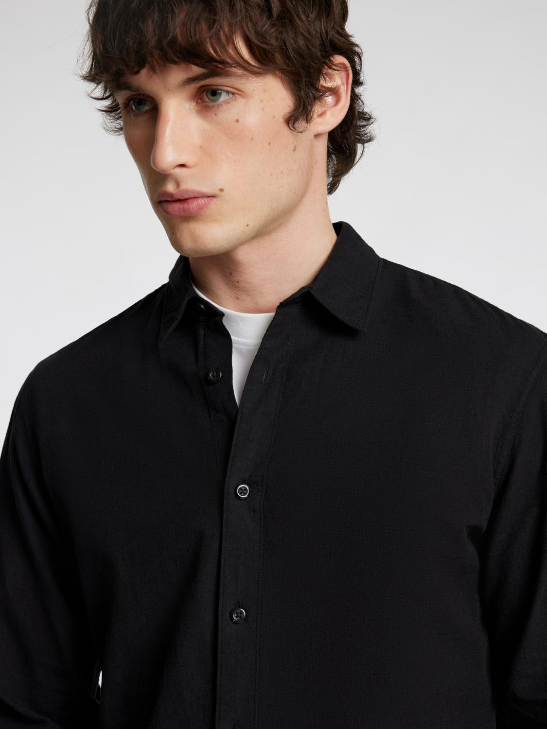 Slhslim-Sun Shirt Ls Noos