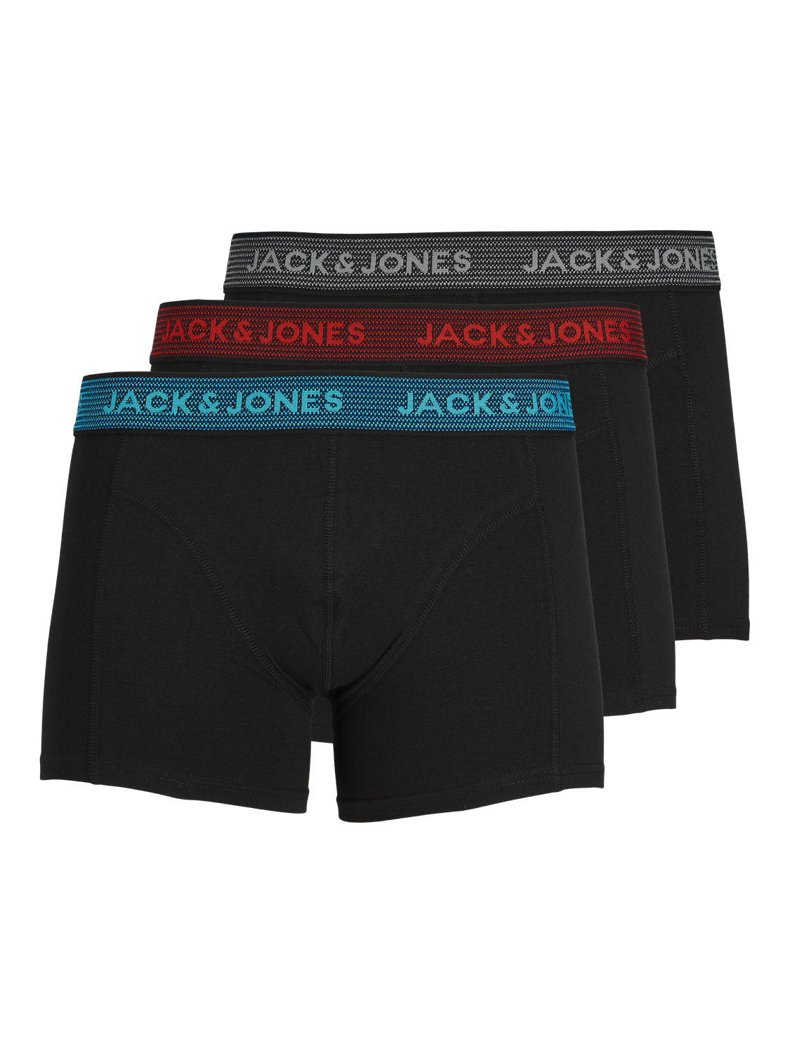 Trunks - Jacwaistband Trunks 3 Pack Noos -  - Hr Ravn