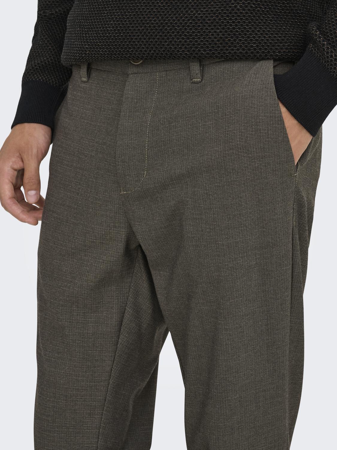 BUKSER - Onsbrad Life Slim Check 0184 Pant Noos -  - Hr Ravn