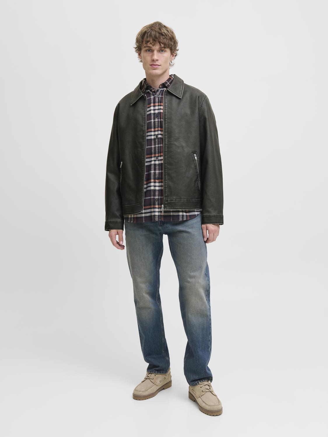 OVERTØJ - Jjecasablanca Pu Jacket Noos -  - Hr Ravn