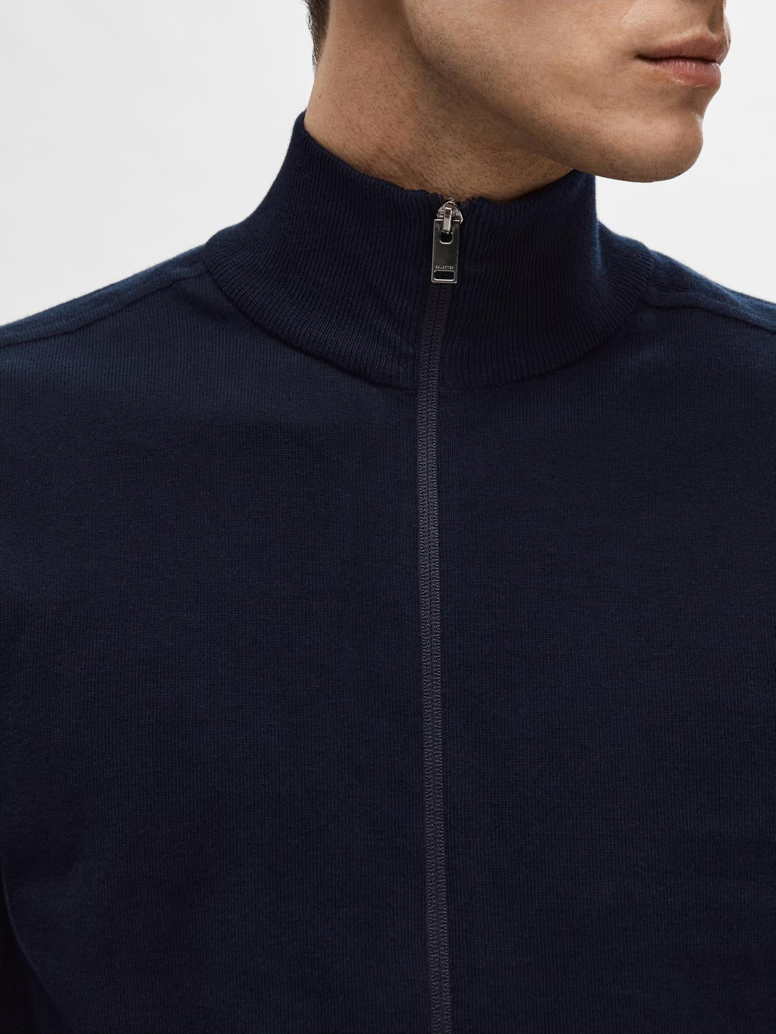 Slhberg Full Zip Cardigan Noos
