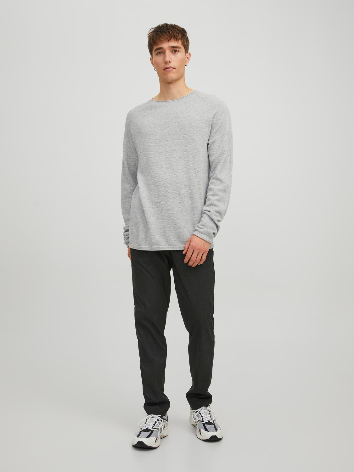 Pullovers - Jjehill Knit Crew Neck Noos -  - Hr Ravn