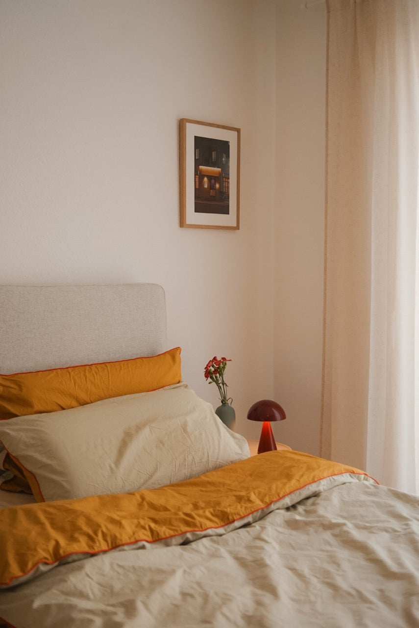 Mush Transportabel Lampe Rød