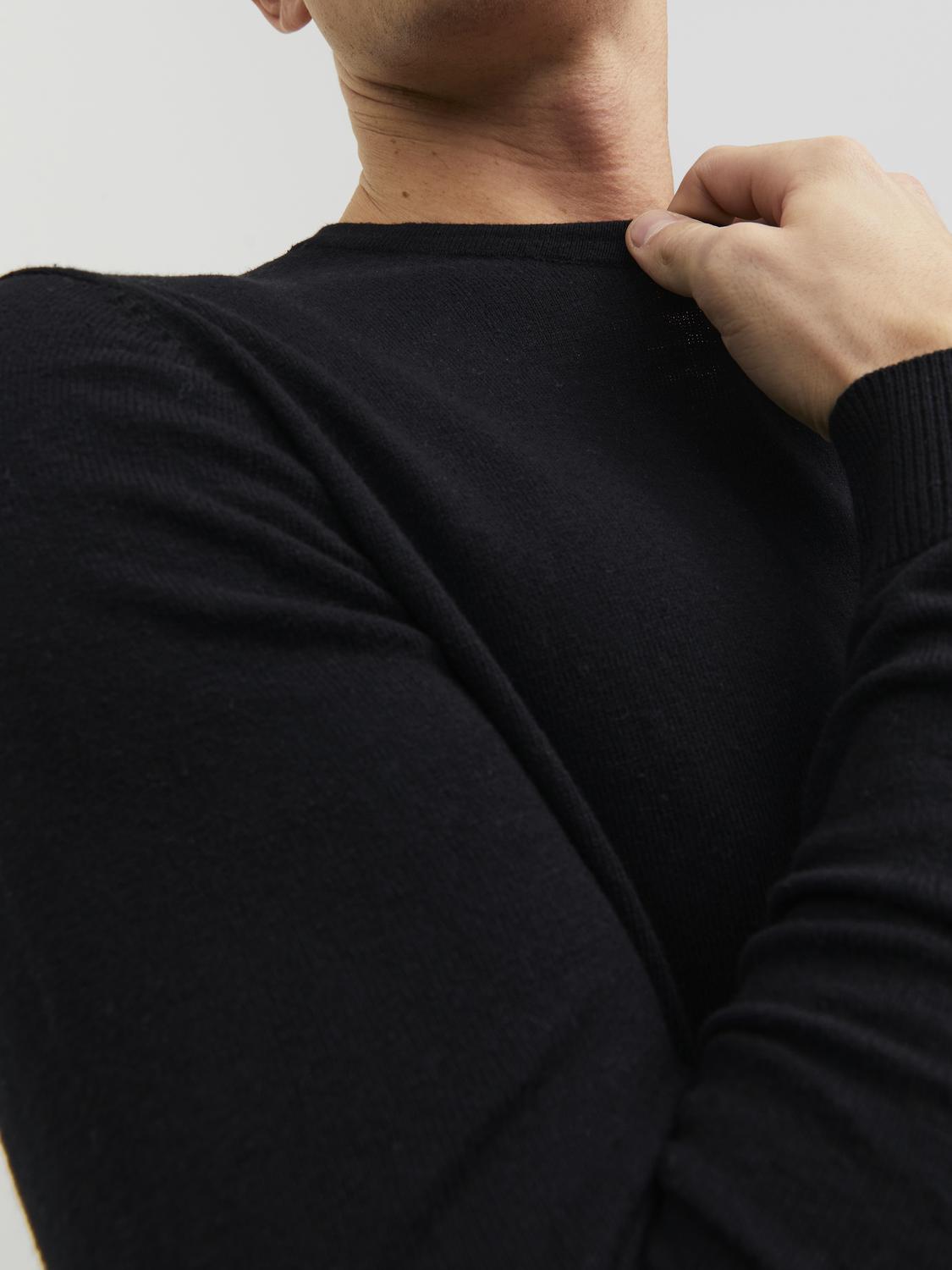 STRIK - Jjeemil Knit Cable Crew Neck Noos -  - Hr Ravn