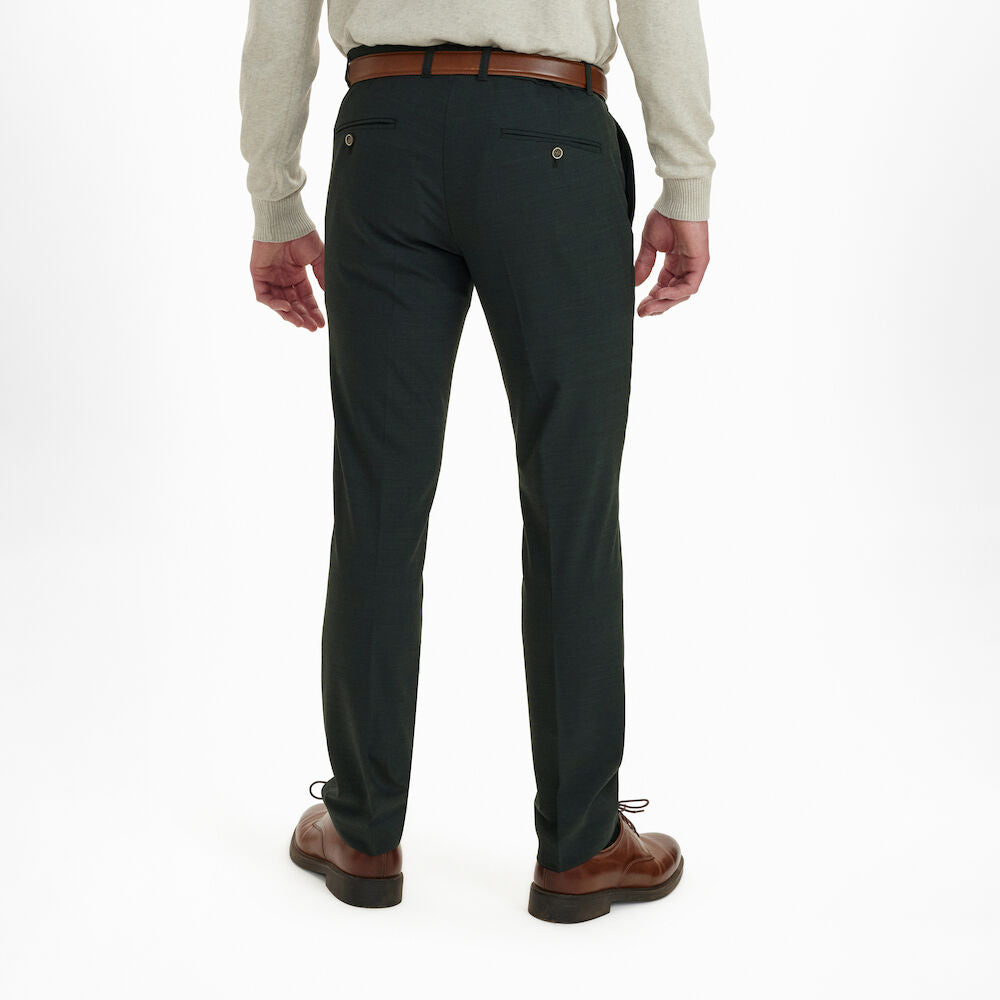 BUKSER - Wool Trousers In Fitted Fit -  - Hr Ravn