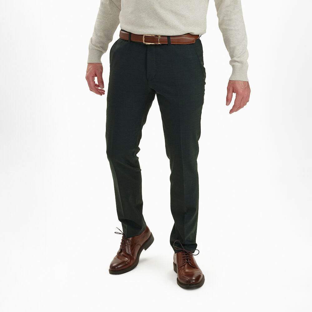 BUKSER - Wool Trousers In Fitted Fit -  - Hr Ravn