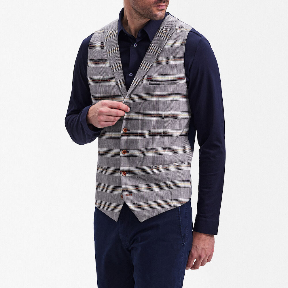 Checked Waistcoat