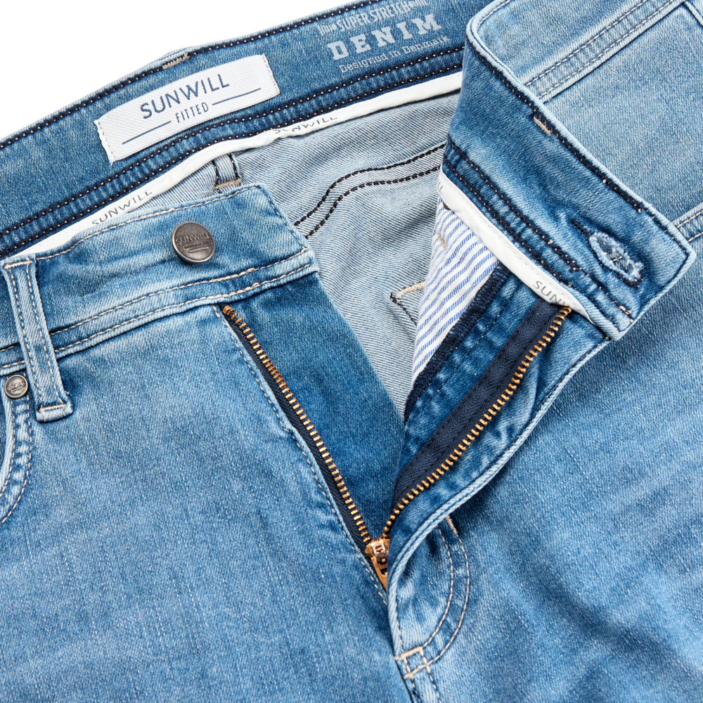 JEANS - Sunwill Lyse Super Strecth Jeans Fitted Fit -  - Hr Ravn