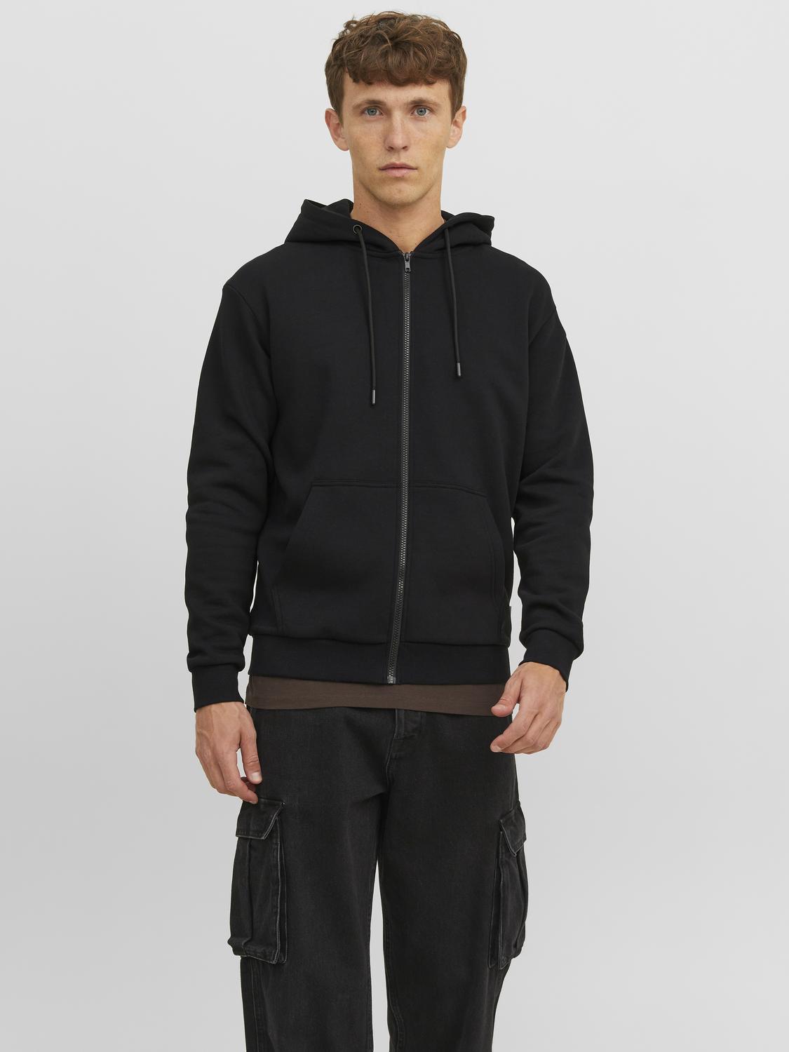 Cardigans - Jjebradley Sweat Zip Hood Noos -  - Hr Ravn