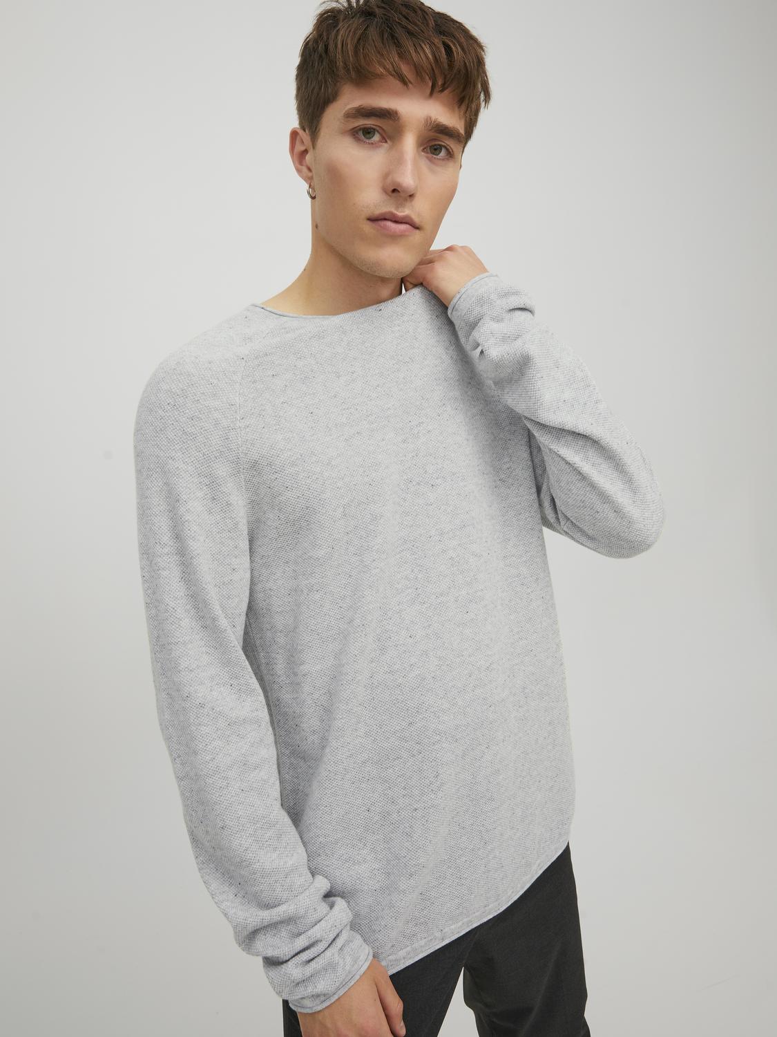 Pullovers - Jjehill Knit Crew Neck Noos -  - Hr Ravn