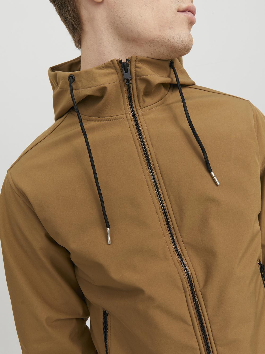 Jackets - Jjebasic Softshell Hood Noos -  - Hr Ravn