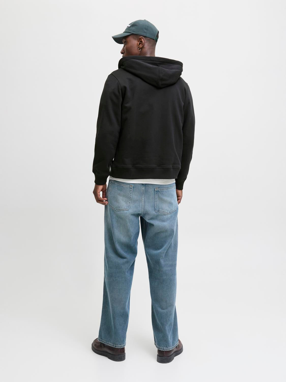 Sweatshirts - Jornorrebro Emb Sweat Zip Hood Noos -  - Hr Ravn