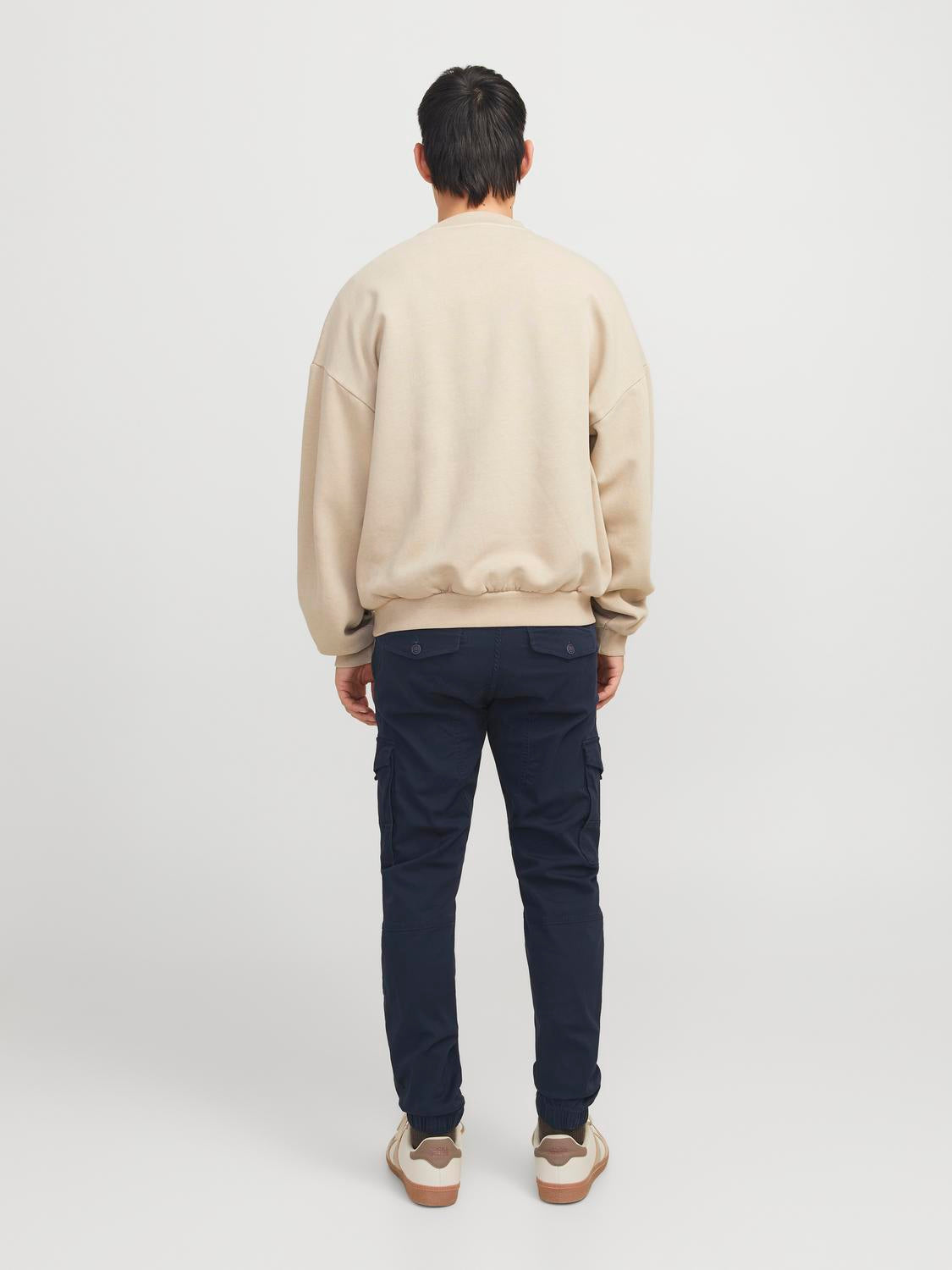 BUKSER - Jpstpaul Flake Cargo Navy Blazer Noos -  - Hr Ravn