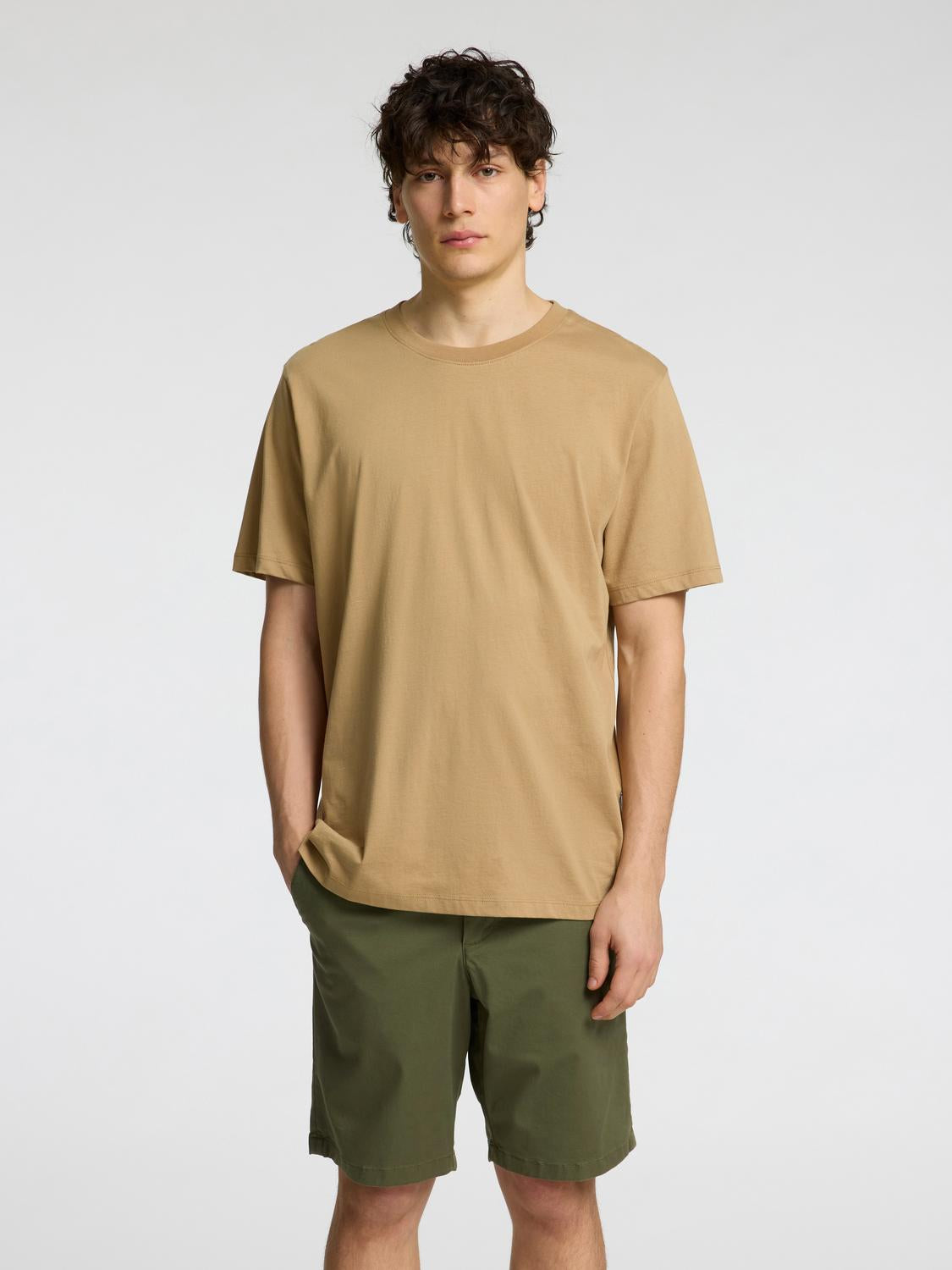 T-SHIRTS - Slhaspen Ss O-Neck Tee Noos -  - Hr Ravn