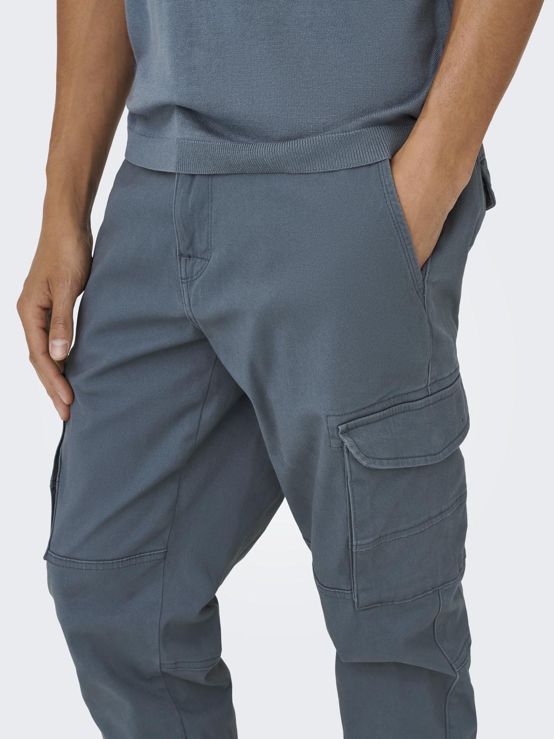BUKSER - Onscarter Life Cargo Cuff 0013 Pant Noos -  - Hr Ravn