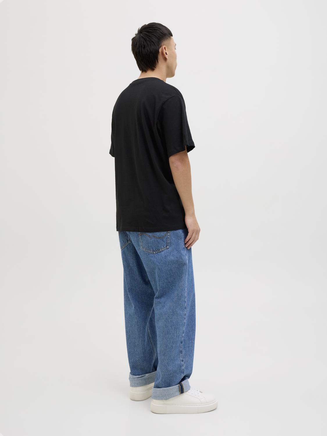 T-shirts - Jjhugo Loose Tee Ss Crew Neck 3Pk Mp -  - Hr Ravn