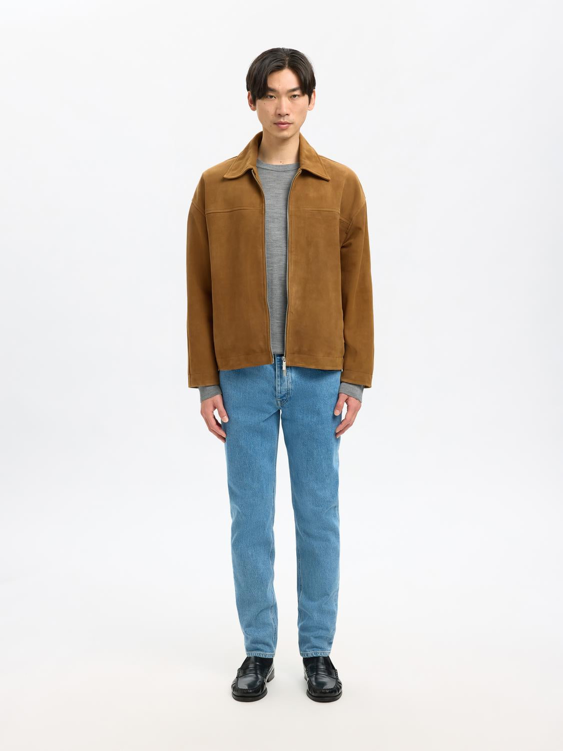 Slhtray Ls Knit Merino Crew Neck Noos