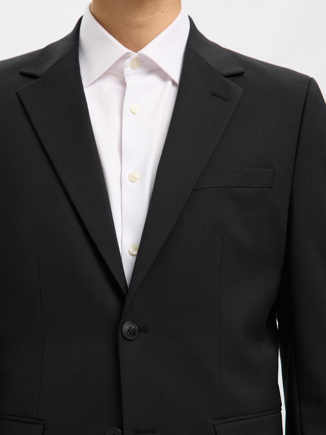BLAZER - Slhslim-Theo Wool Blend Blz Flex Noos -  - Hr Ravn