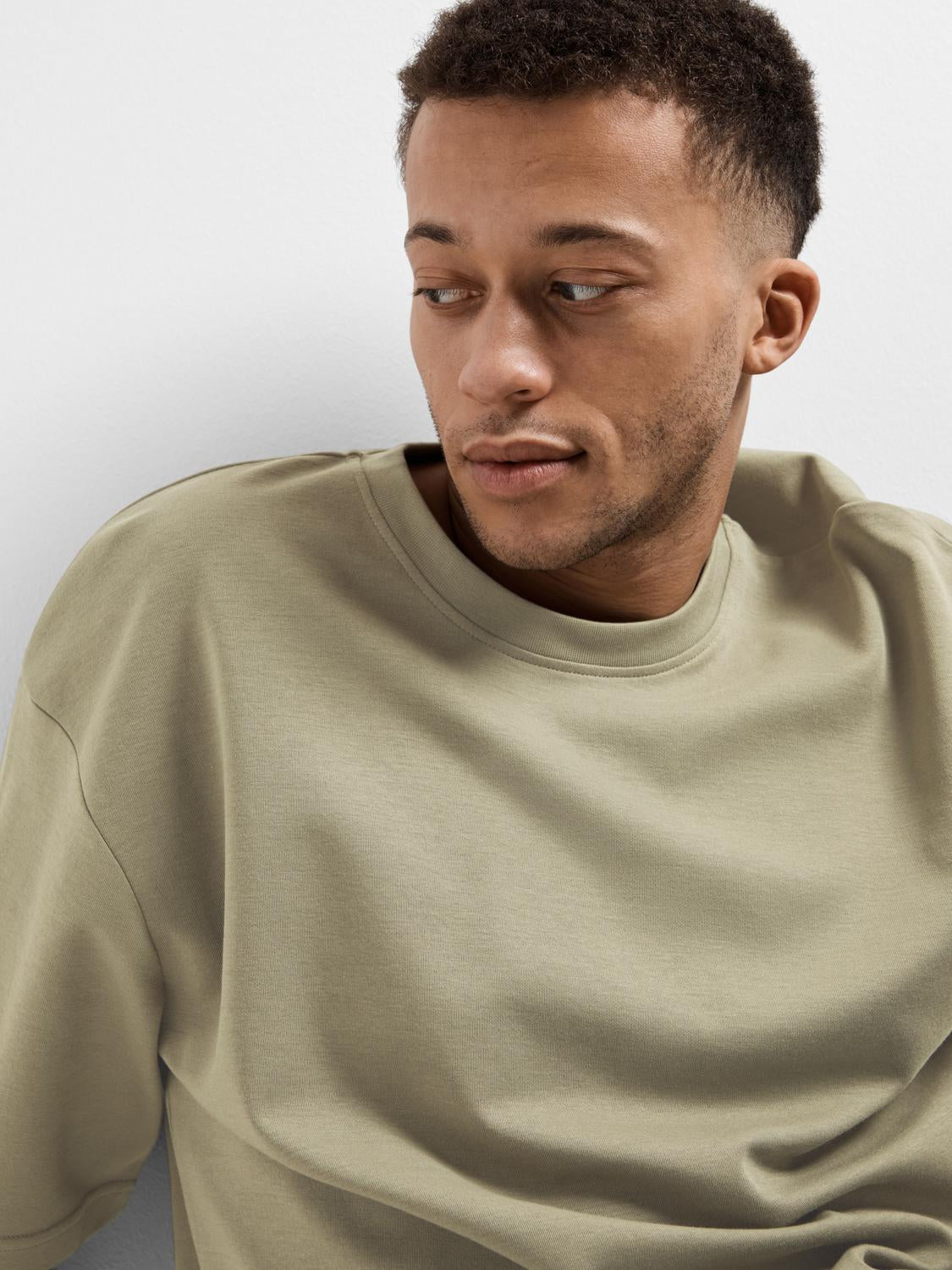 Slhlooseoscar Ss O-Neck Tee Noos